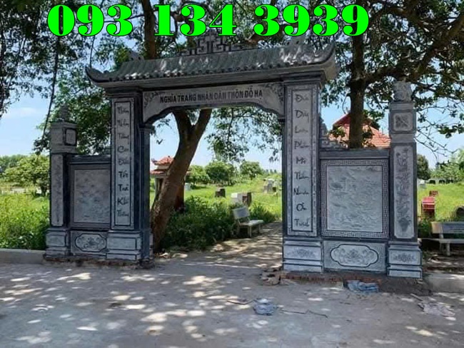 Mẫu cổng đá lăng mộ đẹp^2025